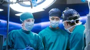 V.l.: Dr. Shaun Murphy (Freddie Highmore), Dr. Jared Kalu (Chuku Modu), Dr. Neil Melendez (Nicholas Gonzalez)
