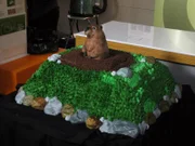 Groundhog Cake.