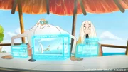 Vom Fahrtwind der Drohnen durchgeschüttelt: Veranstalter Wyatt Whale (l.) und Lavinia von Gangelhoff, Stifterin des Crown Grand Prix (r.)