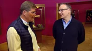 Karl Hohenlohe mit Kurator Franz Kirchweger.
