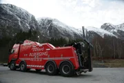 EIDFJORD, NORWAY. Bjørn's Rettungswagen.