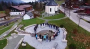Bürger der Stadt Balderschwang in Schwaben am höchsten Ortskern Deutschlands.