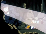 Ohne sich zu erkennen zu geben, unterhalten sich Wickie und Finn mit den Wikingern, die sich auf die Suche nach ihnen gemacht haben.