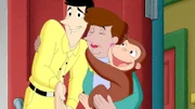 Picture shows on the right: Curious George.