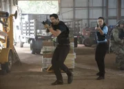 Jesse Boone (Noah Mills, l.); Jane Tennant (Vanessa Lachey, r.)