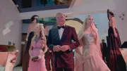 Prinz Carlo von Bourbon-Zwei Sizilien mit seinen Töchtern.
