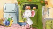 Tilda und Schnecki backen gemeinsam einen leckeren Kuchen.