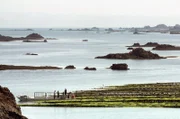 Ebbe und Flut, Wind und Wolken, schroffe Felsen und Klippen: Die atemberaubende Landschaft der Bretagne wird zum Versuchslabor eines Künstlers.