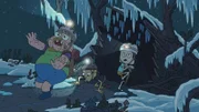 v.li.: Clarence, Sumo, Jeff