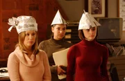 Rory Gilmore (Alexis Bledel, re.) und Paris Geller (Liza Weil, li.)