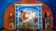 Der rekonstruierte Schrein des Mithräums auf der Saalburg. Die Kultstätten des Gottes wurden, wie alle heidnischen Tempel, von den Christen zerstört.