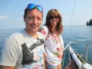 Ingo und Marion sind nun am Gardasee und machen einen tollen Bootsausflug.
