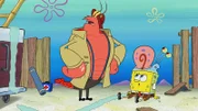 v.li.: Larry, SpongeBob, Gary