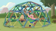 v.li.: Sumo, Clarence