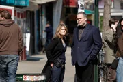 Pictured: (l-r) Kathryn Erbe as Detective Alexandra Eames, Vincent D'onofrio as Detective Robert Goren
