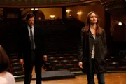 Pictured: (l-r) Jeff Goldblum, Saffron Burrows