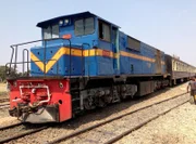 1992er Henschel-Lok in Dodoma.