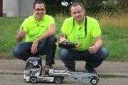 Marcel Wagner (left) and Michael Hartmann (right) from Keltern.