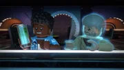 L-R: Finn, Obi-Wan Kenobi (Force Ghost)