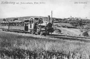Kahlenbergbahn cog railway in Vienna