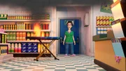 Dilys ist schockiert über den Brand in ihrem Laden: Normans Pfadfinder-Kluft wäre besser ungebügelt geblieben!