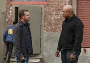 Hanna (LL Cool, r.) und Callen (Chris O'Donnell, l.)