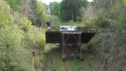 Standseilbahn der Firma Laaser Marmor. Hier wird einer der hochwertigsten Marmorarten abgebaut.