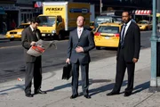 LAW & ORDER -- "Bottomless" Episode 18004 -- Pictured: (l-r) Jeremy Sisto as Cyrus Lupo, David Drake as Herbert Wiggins, Jesse L. Martin as Det. Ed Green -- NBC Photo: Will Hart