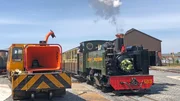 Vale of Rheido Railway startet in Aberystwyth.