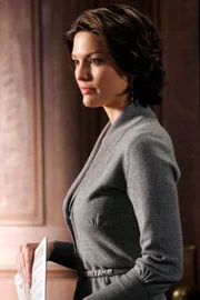 LAW & ORDER -- "Illegal" Episode 18003 -- Pictured: (l-r) Alana De La Garza as Asst. D.A. Connie Rubirosa -- NBC Photo: Virginia Sherwood