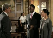 L-R: Asst. D.A. Jack McCoy (Sam Waterston), Paul Robinette (Richard Brooks)