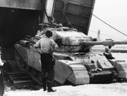 Ein britischer Centurion-Panzer.