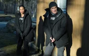 Sheryll Barnes (Roxy Sternberg, l.); Jess LaCroix (Julian McMahon, r.)