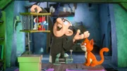 Die Schlümpfe versprechen Gargamel zu helfen, seine Mami zu beeindrucken, wenn er sie freilässt.