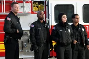 (v.l.n.r.) Judd Ryder (Jim Parrack); Paul Strickland (Brian Michael Smith); Marjan Marwani (Natacha Karam); Mateo Chavez (Julian Works)