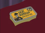 Angry Norwegian anchovies.