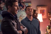 Jake Peralta (Andy Samberg); Charles Boyle (Joe Lo Truglio); Genevieve Mirren-Carter (Mary Lynn Rajskub)