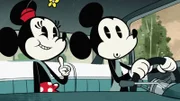 L-R: Minnie Mouse, Micky Maus