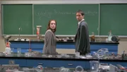 Dana Scully (Gillian Anderson, l.); Fox Mulder (David Duchovny, r.)