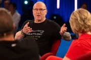 Moderatorin Susan Link (r) mit Gast Jörg Müller (Dogwalker, Essen).