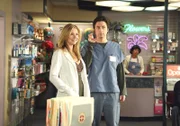 Sarah Chalke (Elliot Reid), Zach Braff (John 'J.D.' Dorian).