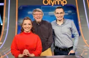 Quizduell-Olymp: Marie-Louise Fick (l.), Prof. Eckhard Freise (M.) und Thorsten Zirkel (r.)