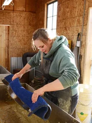 Monica Beets washing mats