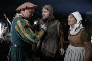 Reenactment: Büttel (Klaus Grill), Peter Albrecht (Andreas Ortner), Margarethe Renner (Heide Maria Hager).