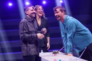 (v.l.n.r.) Jeannine Michaelsen; Klaas Heufer-Umlauf; Joko Winterscheidt