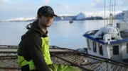Crew member from the NorthwesternIt's the deadliest job on earth: crab fishing off the Alaska coast on the icy Bering Sea, home of the most violent waters on earth. During the five-day season, a handful of adventurers will battle Arctic weather, brutal waves, and a ticking clock for a chance at big money in this modern day gold rush.