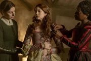 (v.l.n.r.) Maggie Pole; Catherine of Aragon; Lina de Cardonnes