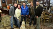 Foto, v.li.n.re.: Steffen und Sabine, Mauro Corradino, Ludwig und Peter
