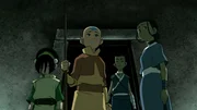 L-R: Toph Beifong, Aang, Sokka, Katara L-R: Toph Beifong, Aang, Sokka, Katara