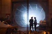 SS Officers overseeing work in rocket factory. (photo credit: Bread & Shutter/Barry Read)